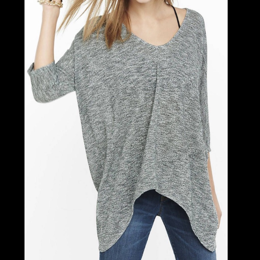 EXPRESS HANDKERCHIEF HEM TUNIC